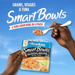 Smart Bowls Latin Citrus Pouch Pack – Ready-to-Eat Quinoa & Tuna Meal