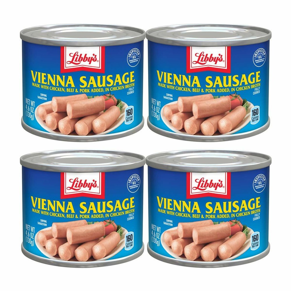 Libby’s Vienna Sausage 4.6 oz /6 Pack…