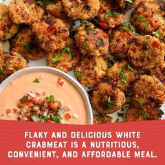 Bumble Bee White Flake Crab Meat in Water, 6 oz Can – 6 Ounce (Pack of 12)