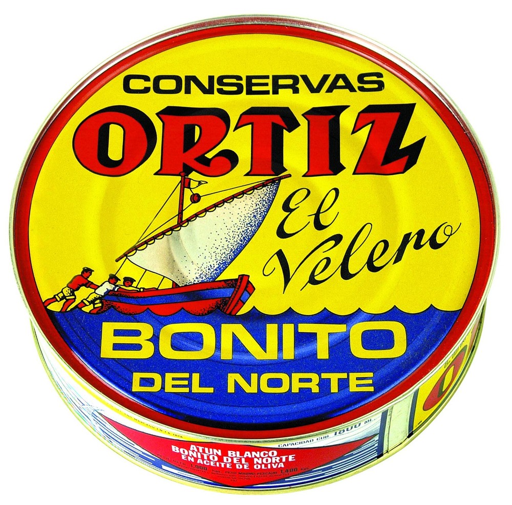 Tuna In Olive Oil Round Tin 3.24 Ounce Pack of 5