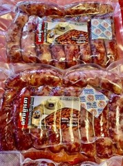 Cambodian Sausage – TVA KO (1 Pack of 10) $20 Khmer Authentic Beef Sausage Spicy