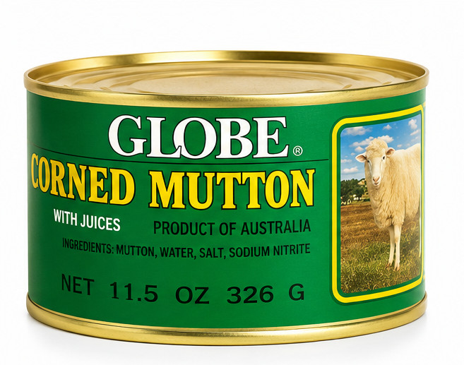 Globe Corn Mutton 11.5oz