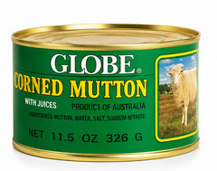 Globe Corn Mutton 11.5oz