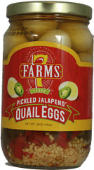 7 Farms Pickled Jalapeno Quail Eggs