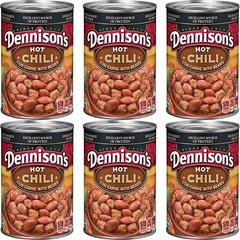 Dennison’s, Hot Chili Con Carne with Beans, 15oz Can (Pack of 6)