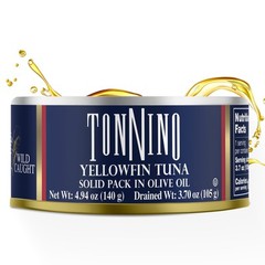 Yellowfin Tuna Fish in Olive Oil – Pack of 12 – Alternative to Salmon – Prote…