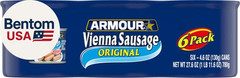 Star Vienna Sausage, Original Flavor, Canned Sausage, 4.6 Oz (Pack of 6)