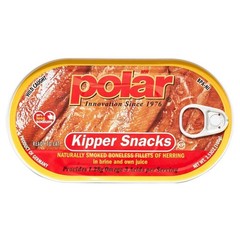 Smoked Boneless Herring Kipper Snacks 6 Pack 3.53 oz Seafood Treat