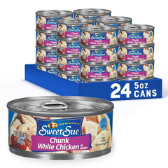 Canned Chicken Breast with Rib Meat in Water – 11G Protein per Serving – Gluten
