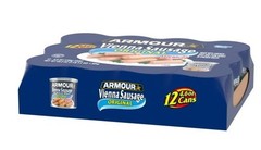 Armour Original Vienna Sausage -12g Protein Per Serving, 4.6 oz Can Pack of 12