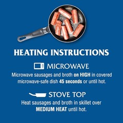 Libbys Vienna Sausage 4.6 oz Can Ready to Eat Meat