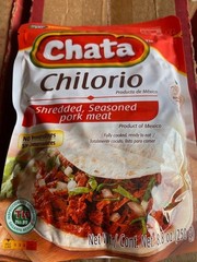 (12 PACKS) Chata Chilorio Shredded Seasoned Pork Meat