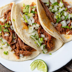 Old Hacienda Beef Barbacoa, Shelf-Stable Heat and Eat 8oz. (227g) Pouch in Authe
