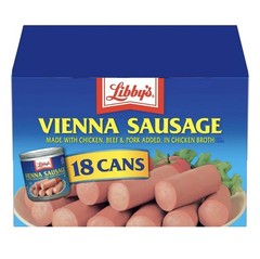 2 Pack – Libby’s Vienna Sausage (4.6 oz., 18 pk.)