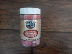 Backroad Country Fully Cooked Boneless Pickled Cured Pork Hocks, 12 oz Jar