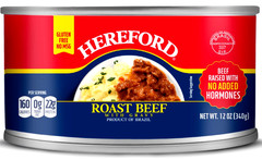HereFord Roast Beef with Gravy Fully Cooked Ready to Serve 12 oz (Pack of 2 )