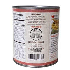 Lehman’s Canned Broth for Baking, Cooking and Pantry, All Natural Stock