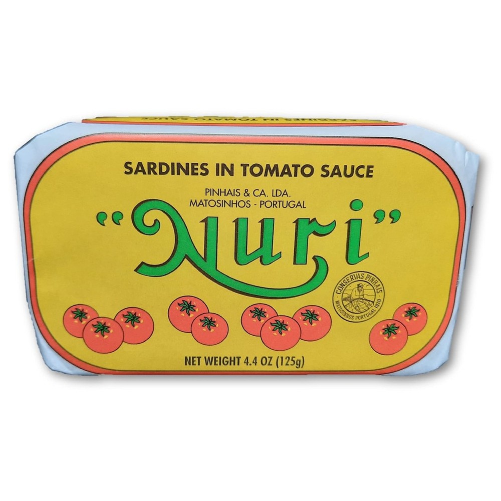 Portuguese Sardines in Tomato Sauce – 4 Pack – (4.4 oz cans)