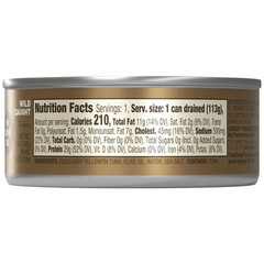 Genova Premium Yellowfin Tuna in Olive Oil 5 Ounce Cans Pack of 24