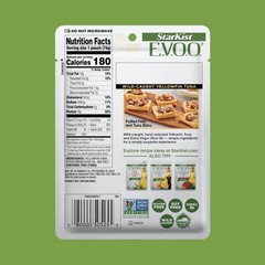 E.V.O.O. Yellowfin Tuna in Extra Virgin Olive Oil, 2.6 Oz, Pack of 24