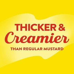 Creamy Yellow Mustard Spread, 12 oz (Pack of 4) – Thick & Creamy Consistency