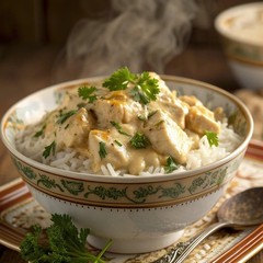 Swanson Canned Chicken a la King – Tender Chicken & Creamy Sauce, 10.5 oz