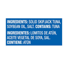 Seafood Solid Skipjack Tuna in Oil, 4-3 Oz. Cans (Pack of 6), Wild Caught Canned