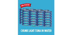 StarKist Chunk Light Tuna in Water 5 oz 48 Pack Canned Tuna Fish Wild Caught …