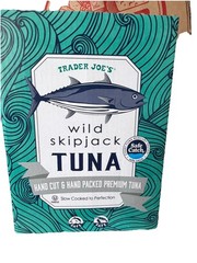 TRADER JOE’S Wild Skipjack Safe Catch Tuna Pouche 3 Oz 22 Protein lot of 14 Pack