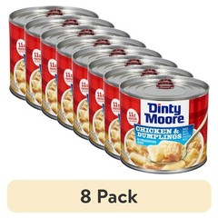 Shelf Stable Chicken and Dumplings Meal Steel Can 20 oz 8 Pack