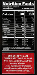 Flat Anchovies in Olive Oil, 2-Ounce Cans (Pack of 12)