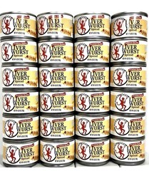 Underwood Premium Quality Liver Wurst Spread 4.25 oz( Pack of 48 ). Bulk Buy.