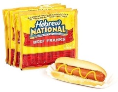 Hebrew National Beef Franks, 12 Oz (4 Pack) 28 Total Hotdogs
