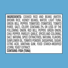 Tuna Rice and Beans Jambalaya Bowl – 4.5 oz Pouch for Quick Meals