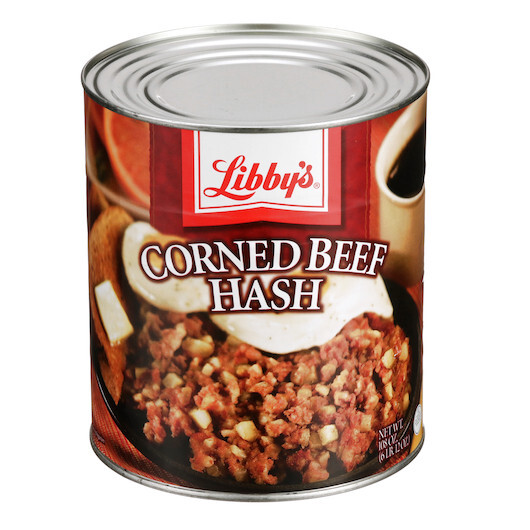 Libby’s Hash Corned Beef, 108 Ounce, 6 Per Case