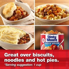(3 pack) Beef Stew with Potatoes and Carrots, Shelf Stable, Packaged Meals, 15