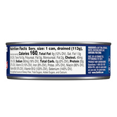 Chunk Light Tuna in Oil, 5 Oz (12 Pack) Canned Tuna Fish, Wild Caught, Gluten Fr