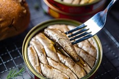 Sardines in Olive Oil, Easy Open Top, 5-Pack