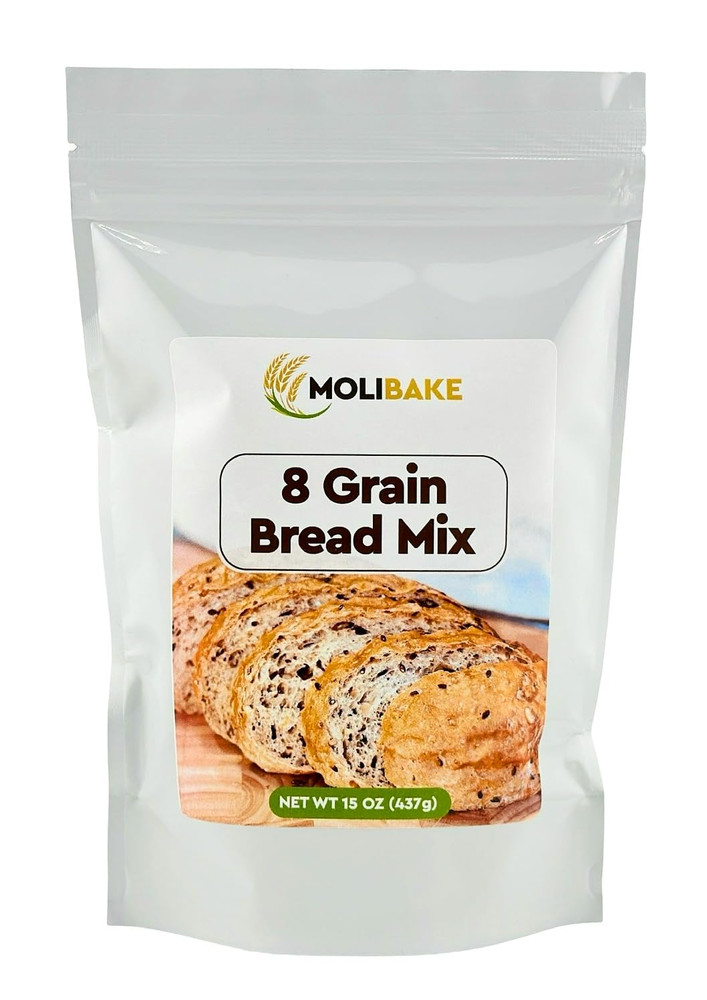 8 Grain Bread Mix – All-Natural Multigrain Baking Mix for Bread Machine