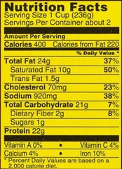 Nalley Hash CORNED BEEF 14 Ounce (Pack of 6)