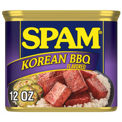 (2 pack) SPAM Korean BBQ Flavored, Shelf Stable, 12 oz Aluminum Can