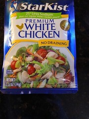 StarKist Less Sodium Premium White Chicken – 2.6 oz Pouch, 12- Pack, Free Ship
