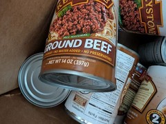Keystone Meat 14.5oz Dented Cans Ground Beef 14.5oz Dented Cans – 4 Pack