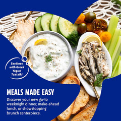 Wild Caught Sardines in Water, 3.75 Oz Cans, 18-Count – High Protein Nutritional