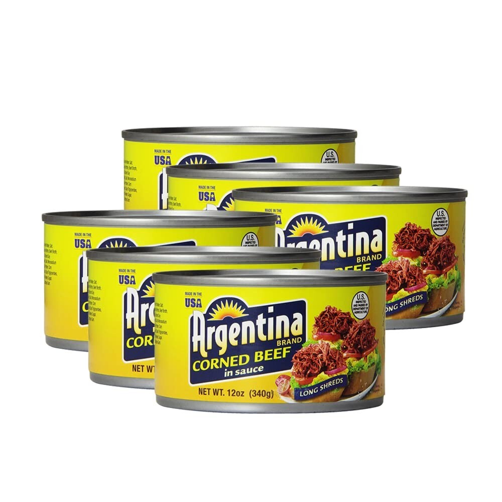 Argentina Corned Beef in Sauce 12oz x 6 Pack