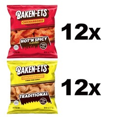 Pork Rinds, Variety Pack, 0.625 Ounce Pack of 24