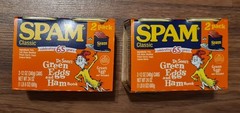 Lot Of 2 Green Eggs & SPAM 2 Packs. Limited Edition