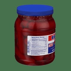 Pickled Sausages Fully Cooked Ready to Eat Protein Snack Resealable Jar 32oz New