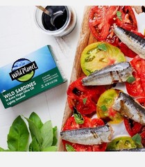 Wild Planet Wild Sardines in Extra Virgin Olive Oil Smoked, 4.4. Oz (Pack of 12)