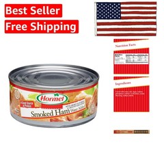 Smoked Canned Ham, 5 Ounce Pack of 12 – Ready-to-Eat, Gluten-Free Protein